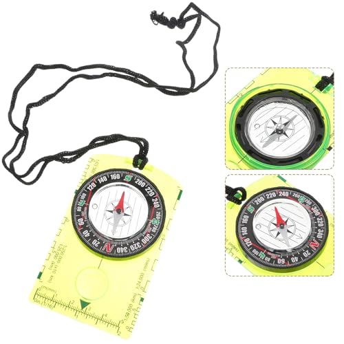 Brújula portátil BESPORTBLE para senderismo y camping miniatura 7