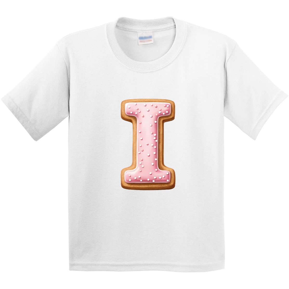 inktastic Letter I Cookie Youth T-Shirt