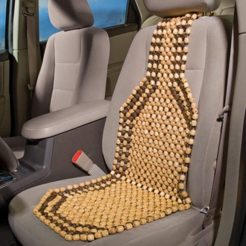 Wooden bead seat covered for Delhi Traders Wood Car Moti Car Car Wooden bead seat covered for Delhi Traders Wood Car Moti Car Car