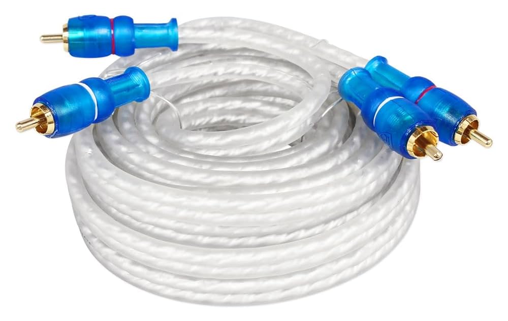 Amazon.com: Rockville (2) MRCA25 25 Foot Twisted Pair Marine