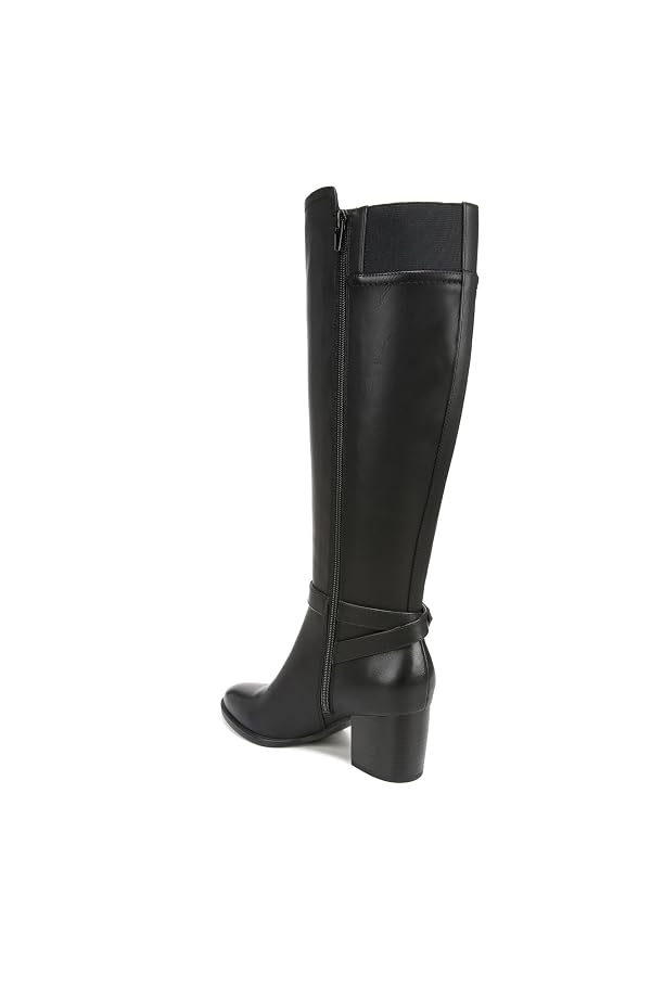 Naturalizer Women's Classic Knee High Boot, Black, 7.5 Wide by Naturalizer - Image 3