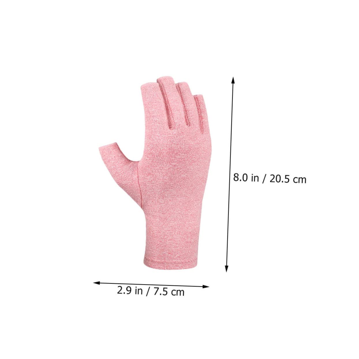 GALPADA Half-Finger Workout Gloves Men Women Fitness Gloves Non-Slip Compression for Gym