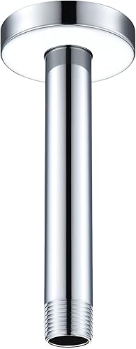 Vista 21 de RP61058-RB para brazo de ducha montado en pared y techo anti-fugas de 6 pulgadas y con brida para American Standard, bronce veneciano