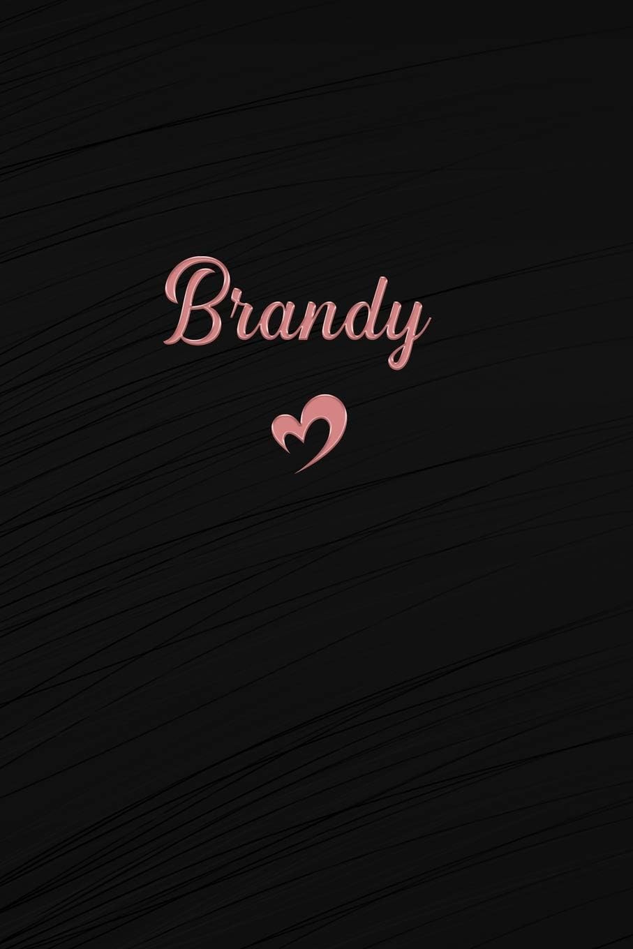 Brandy: Personalized Blank Lined Journal