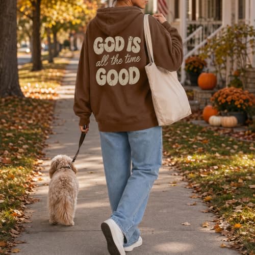 Christian Hoodies for Women God Is Good Sweatshirt Faith Religious Shirts - image 5