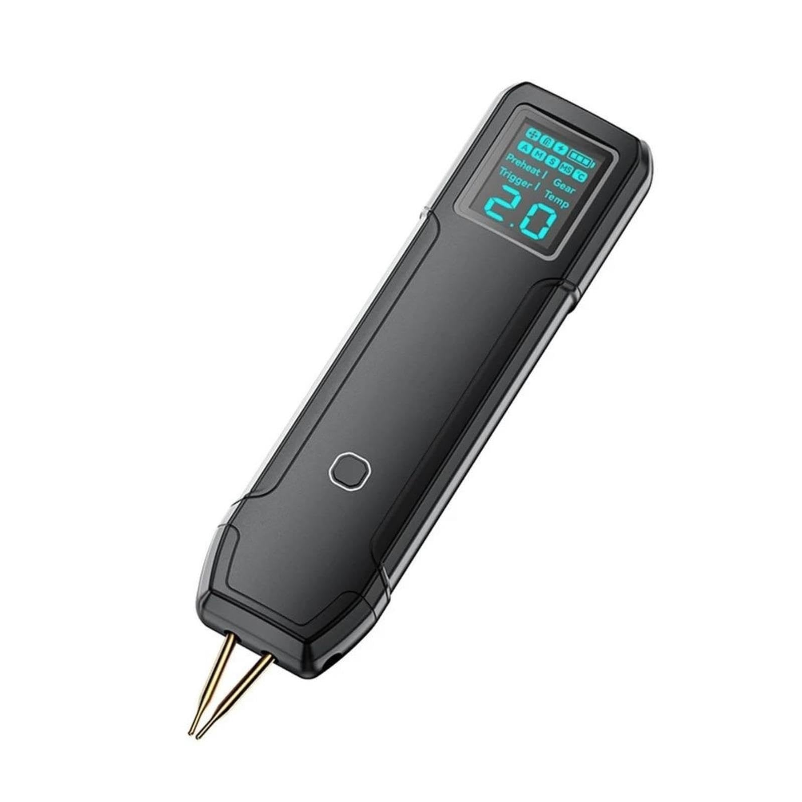Stazione di saldatura, Saldatrice a punti LCD portatile, macchina con doppia modalità automatica/manuale monitoraggio termico in tempo reale, 1 confezione(A)