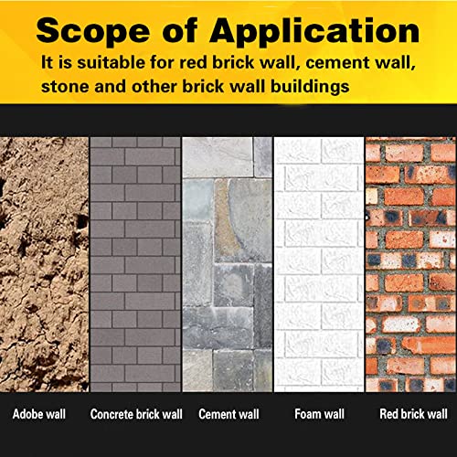 Foitechy 4 Pcs Chisel Bits -Concrete Chisel Set Concrete Drill Bit Set Rotary Hammer Bits Kit Rotary Concrete Hammer Bits Set Includuing Grooving Chisel, Flat Chisel, Point Chisel And Wide Chisel #TOP4