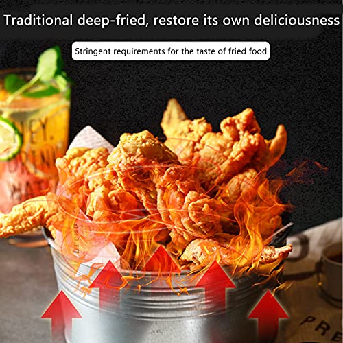 Generic 12-Liter-Fritteuse, Gas-Chip-Fritteuse, lebensmittelechter Edelstahl, elektronische Impulszündung, rutschfest, energiesparend, leicht zu reinigen – Bild 6