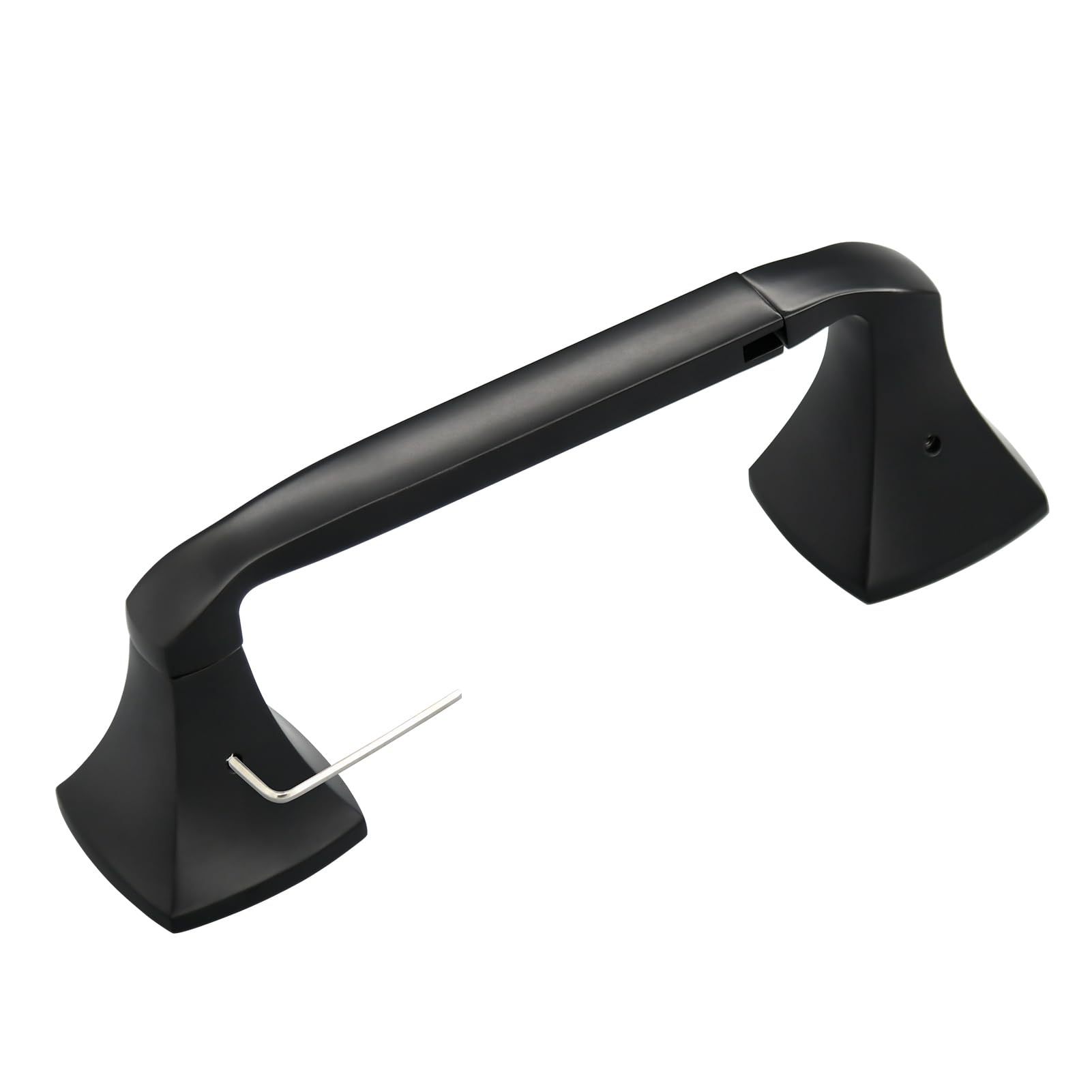 Pivoting Toilet Paper Holder for Moen YB5108 Voss Collection, Matte Black — Amazon image 3