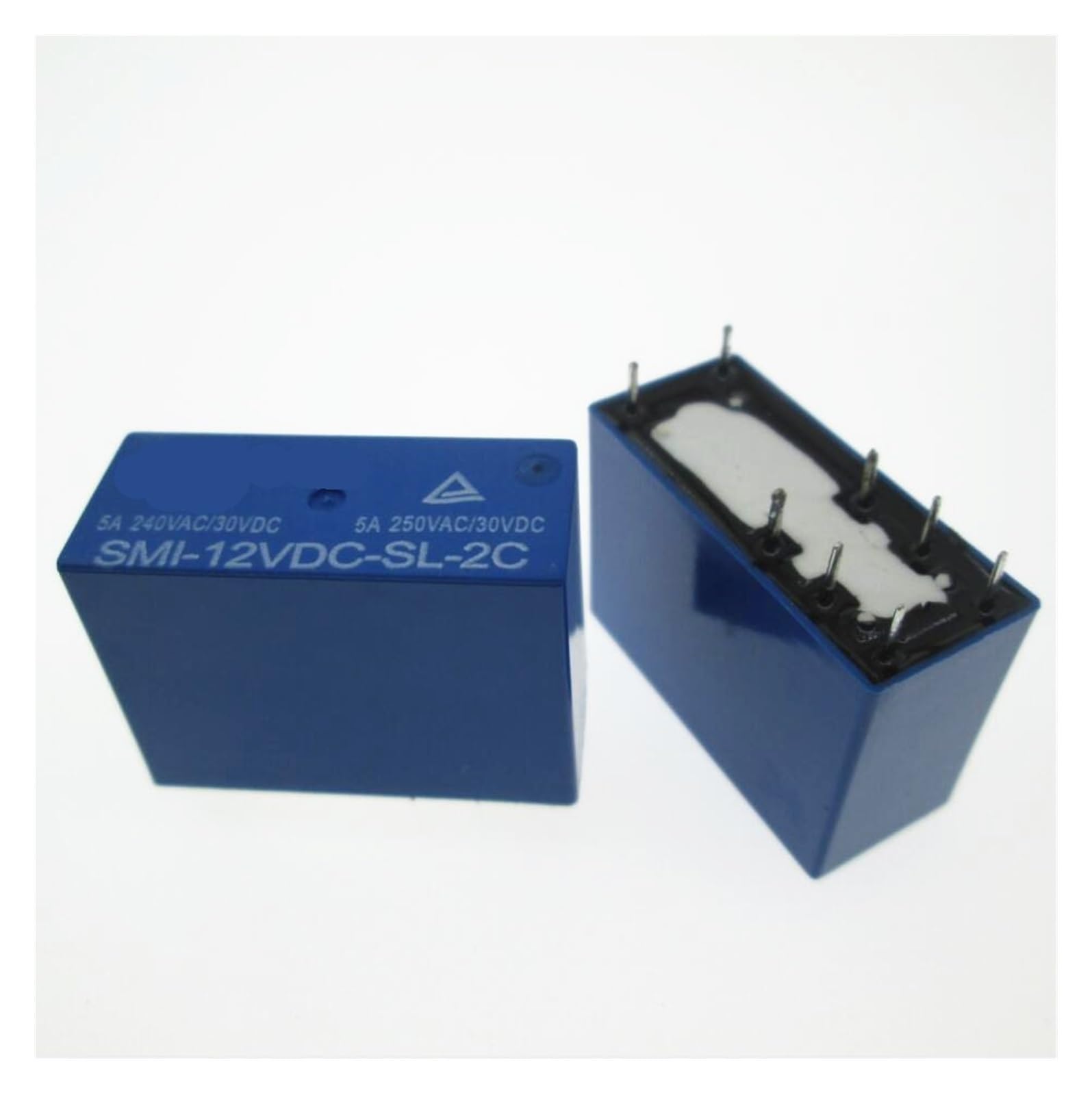 OSHZIKJII 12V relay SMI-12VDC-SL-2C SMI-DC12V-SL SMI12VDCSL2C 12VDC DC12V 12V 5A 250VAC DIP8(20pcs)
