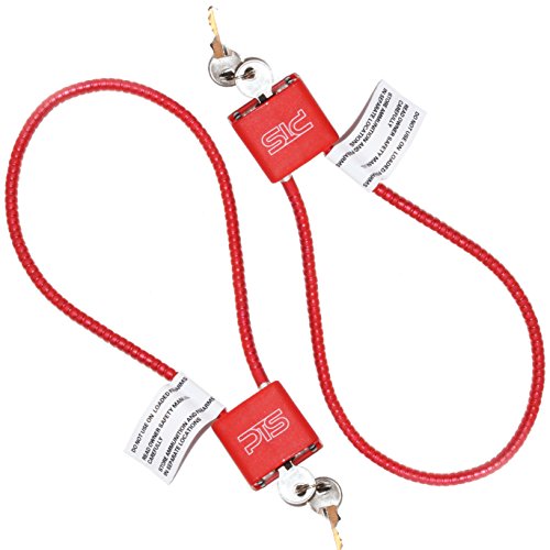 Premium Tactical Supply Cable Gun Lock with Key (15") - Keyed Alike