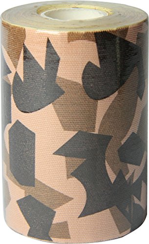 New-HALE テーピング テープ ロールタイプ AKT カラー カモ柄 10cm×5m 761659 ベージュ