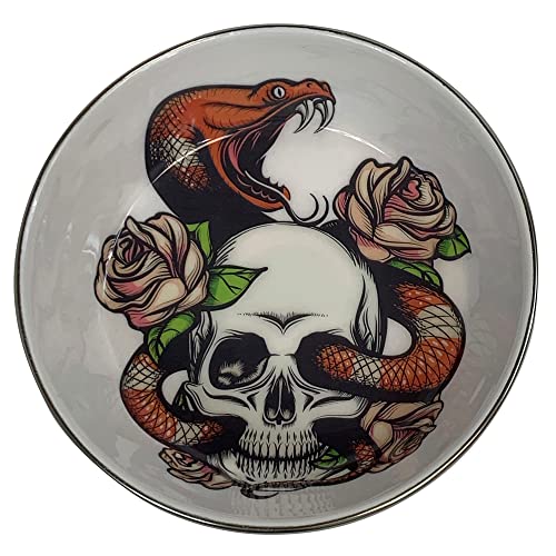 Multi Pet 48593263: Komodo Skull & Snake Bowl, 6Cups