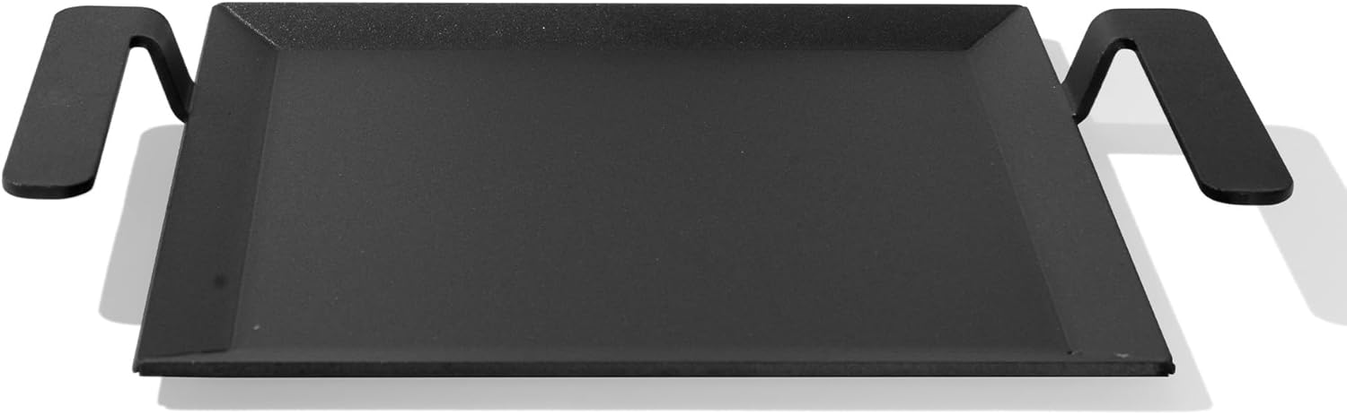 Made In Cookware | Carbon Steel Half Griddle - (Like Cast Iron, but Better) | Professional Cookware | Crafted in Sweden | Induction Compatible