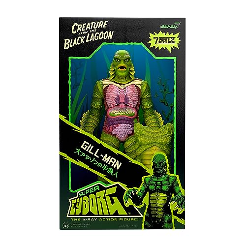 Image of Super7 Universal Monsters Creature from The Black Lagoon - 11 in Super Cyborg Action Figure