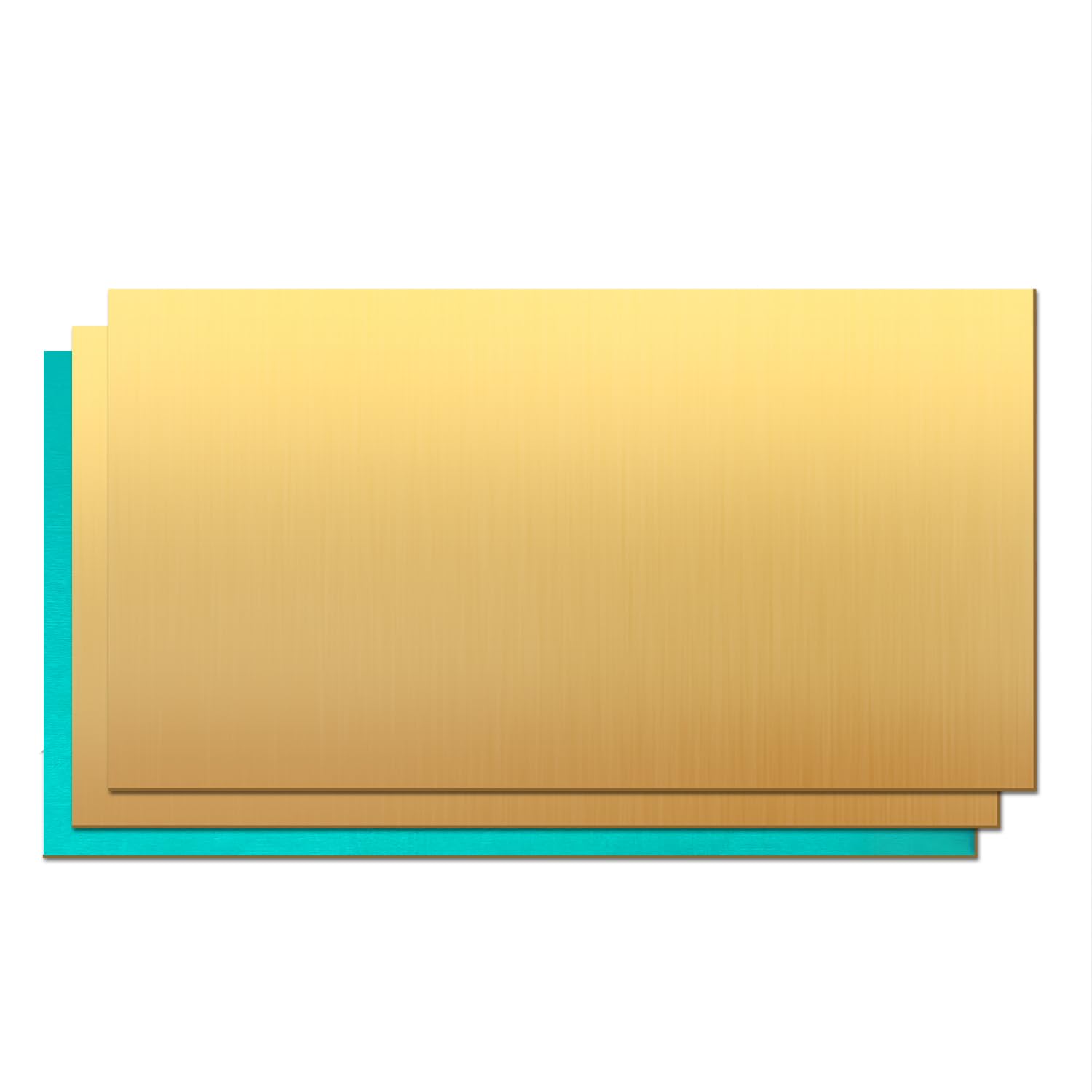 Brass Sheets - 4"x8" - 20 Gauge for Stamping & Crafts -1 Brass Sheets - 4"x8" - 20 Gauge for Stamping & Crafts -1