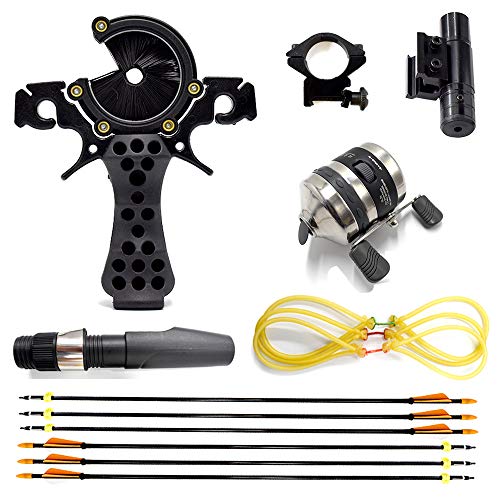 Piaoyu hunting fishing slingshot archery with arrows and laser, m…