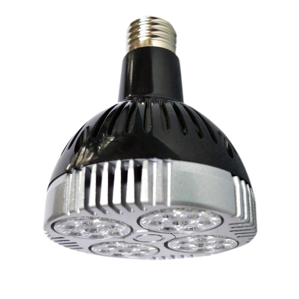 HOBBY Terraristik Power & Heat I 18 W I reflektor LED z funkcją ogrzewania do terrariów I terrarium I lampa LED do oddawania światła i ciepła I lampa grzewcza dla gadów i płazów