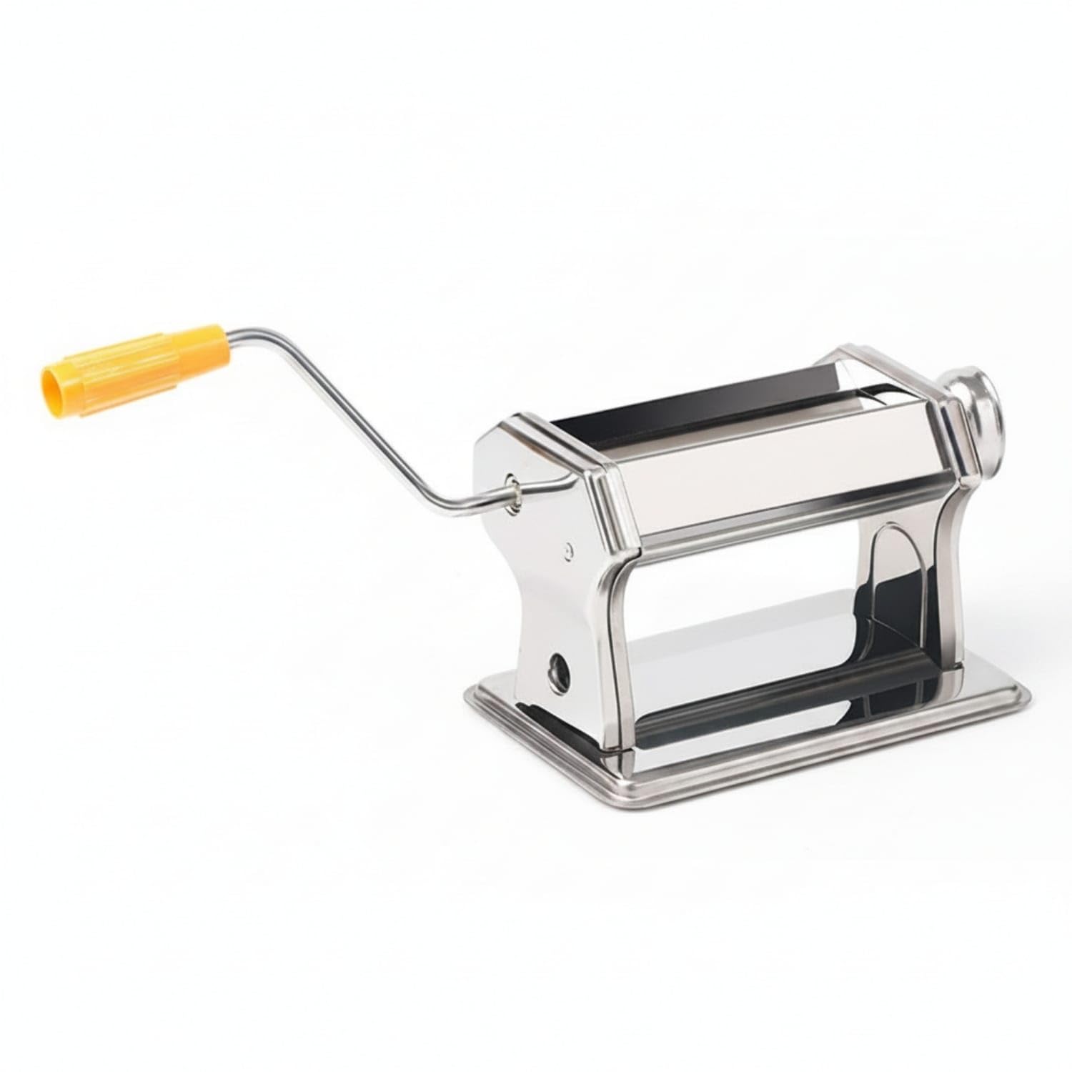 9 Thickness Settings Manual Pasta Maker Clamp Base Hand Crank Pasta Maker for Home Cooks, 150 Dough Roller-image-44