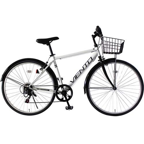 Amazon | VIENTO クロスバイク 26インチ スチール シマノ製 6段変速  