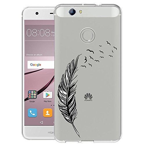 Ocketcase Huawei Nova Custodia, Morbido Flessibile...