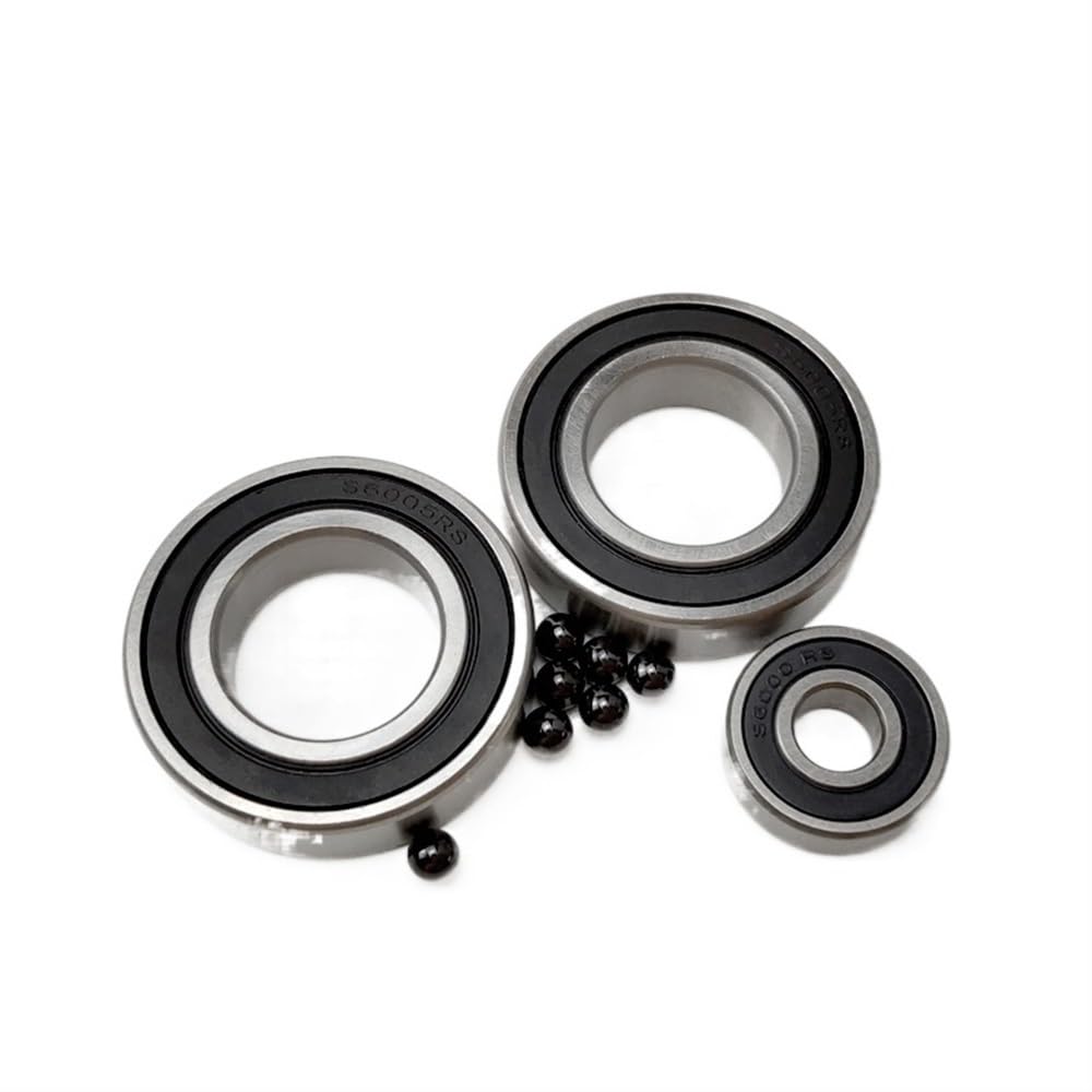 Roulement à billes hybride céramique 6200-6206 2RS en acier inoxydable