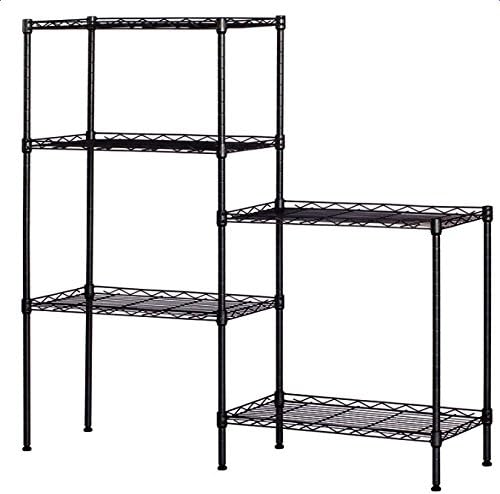 Dorfin 5 Tier Shelving Unit Silver