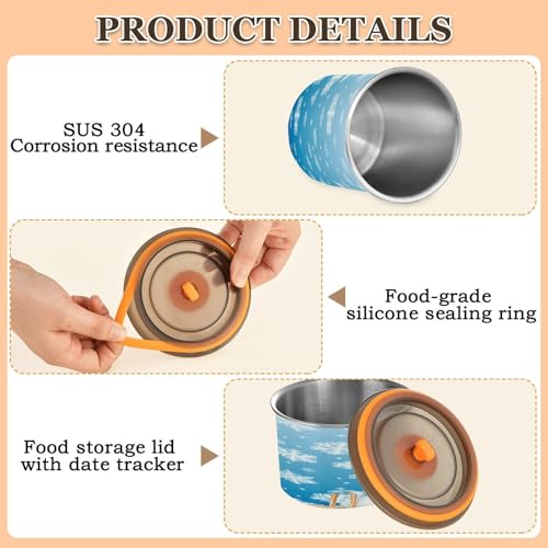 Envase hermético acero inoxidable para café 30oz miniatura 4