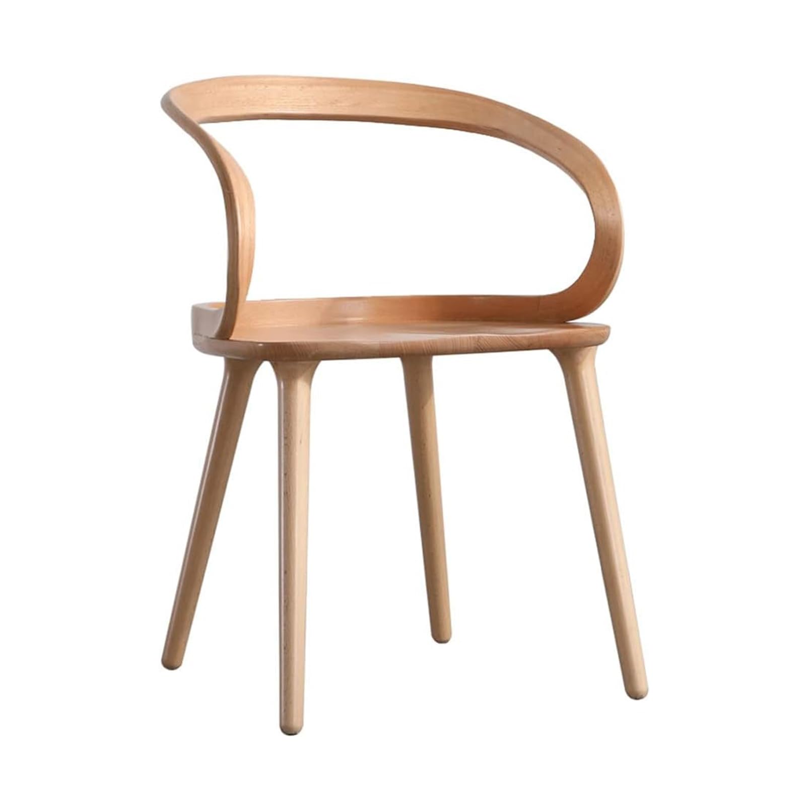 Chaise de jeux et d'ordinateur JATIBOSH en bois pour bureau et salle à manger