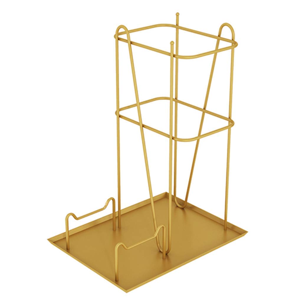 Porte-Parapluie Métal Anti-Goutte de 44 cm pour Ne Plus Mouiller le Sol de l'Entrée