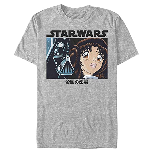 Star Wars Manga t-shirt homme col rond en coton imprimé geek