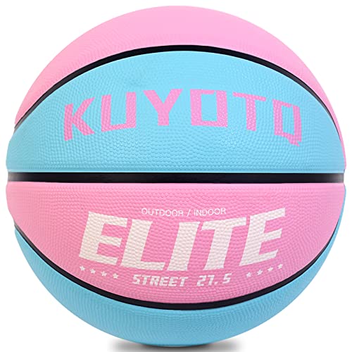KUYOTQ Kids Youth Size 5 Elite Girls Basketball Rubber