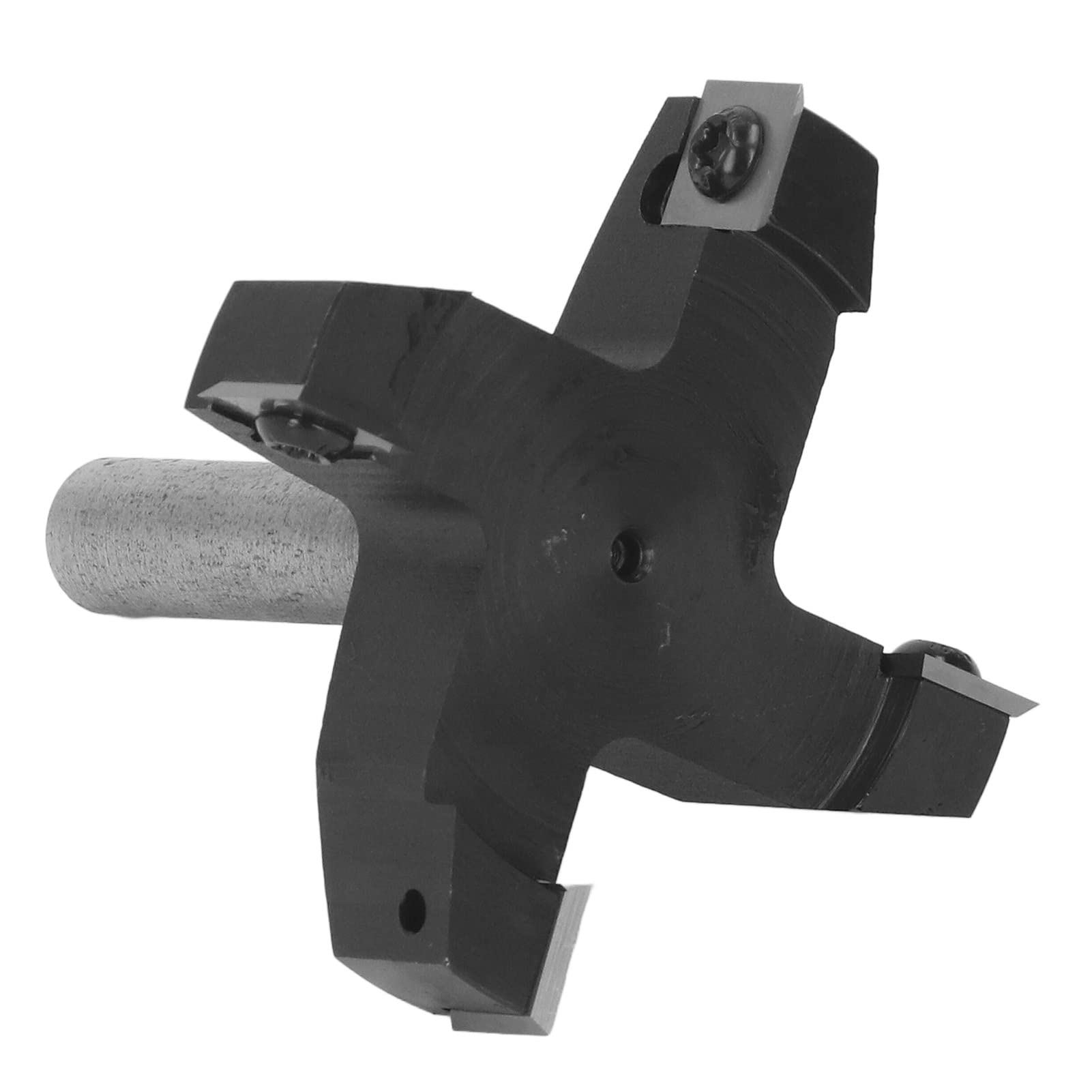 Frez Typu Spoilboard Stal Wysokowęglowa z Ostrzem ze Stopu YG8 Frez do Powierzchni 1 2 X 76 Mm 4 Rowki do Spłaszczania Płyt Struganie Drewna Frezowanie dla Stolarzy