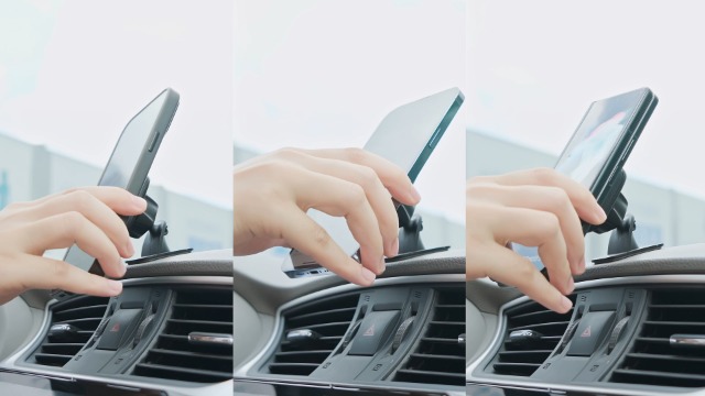 Portatelefono Magnetico Cruscotto Supporto Magnetico Per Telefono Auto APPS2Car – Attacco A Ventosa 360° Per Cruscotto Supporto Universale Smartphone Auto