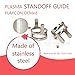 PLAXCON AG60 SG55 Plasma Standoff Guide Two Point StandOff fit CUT50 CUT50D Cut50DP Cut60 LGK60 Plasma Cutter AG60 / SG55 Plasma Cutting Torch Accessories PK-2