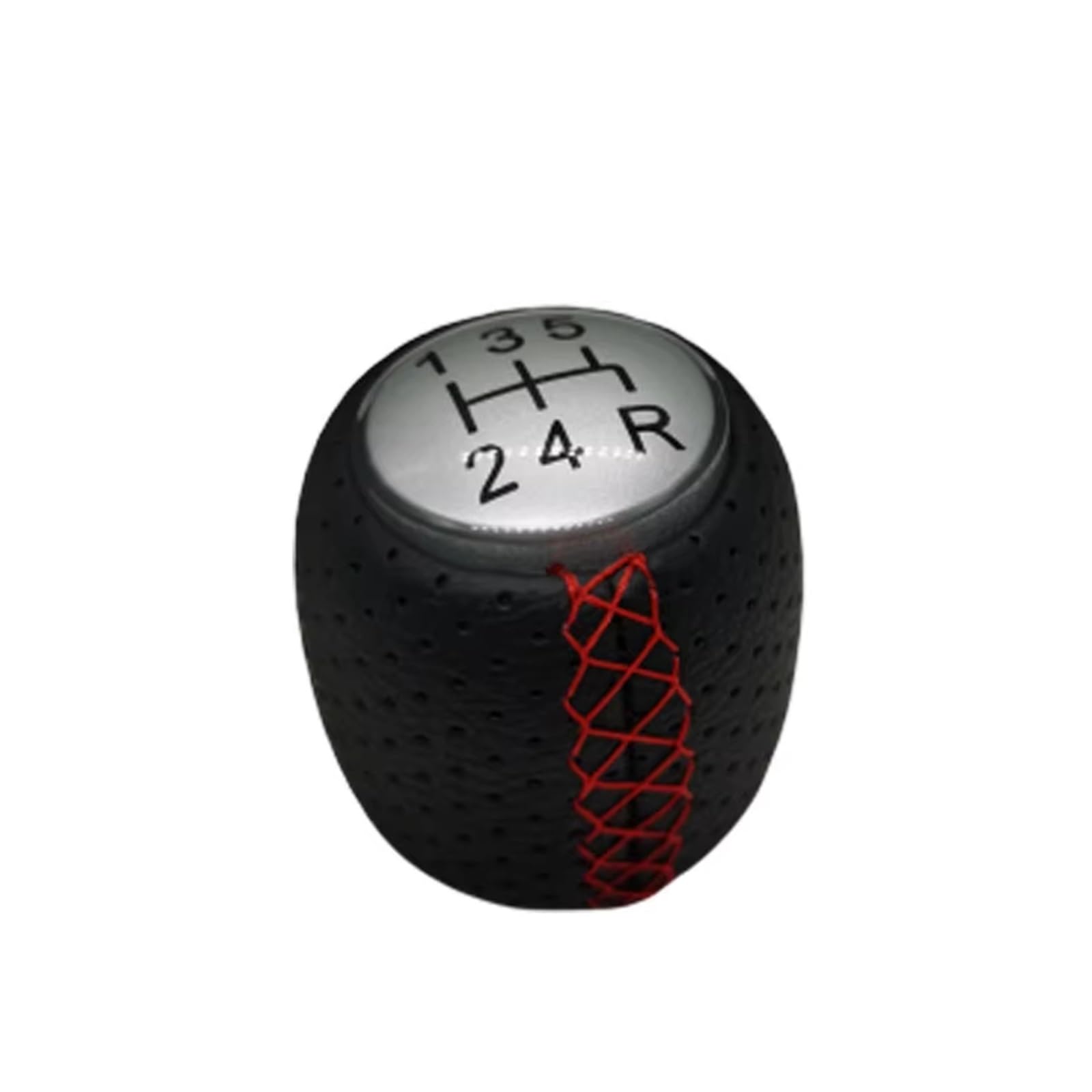 Ppxbfd 12345R Red Shift Gear Lever Knob Oem 55344557 For Alfa For Romeo 159 For Brera For Spider 2005-2011 5 6 Speed Car Shift Knob Gear Car Shift Gear Knob Handle(12345R Red)