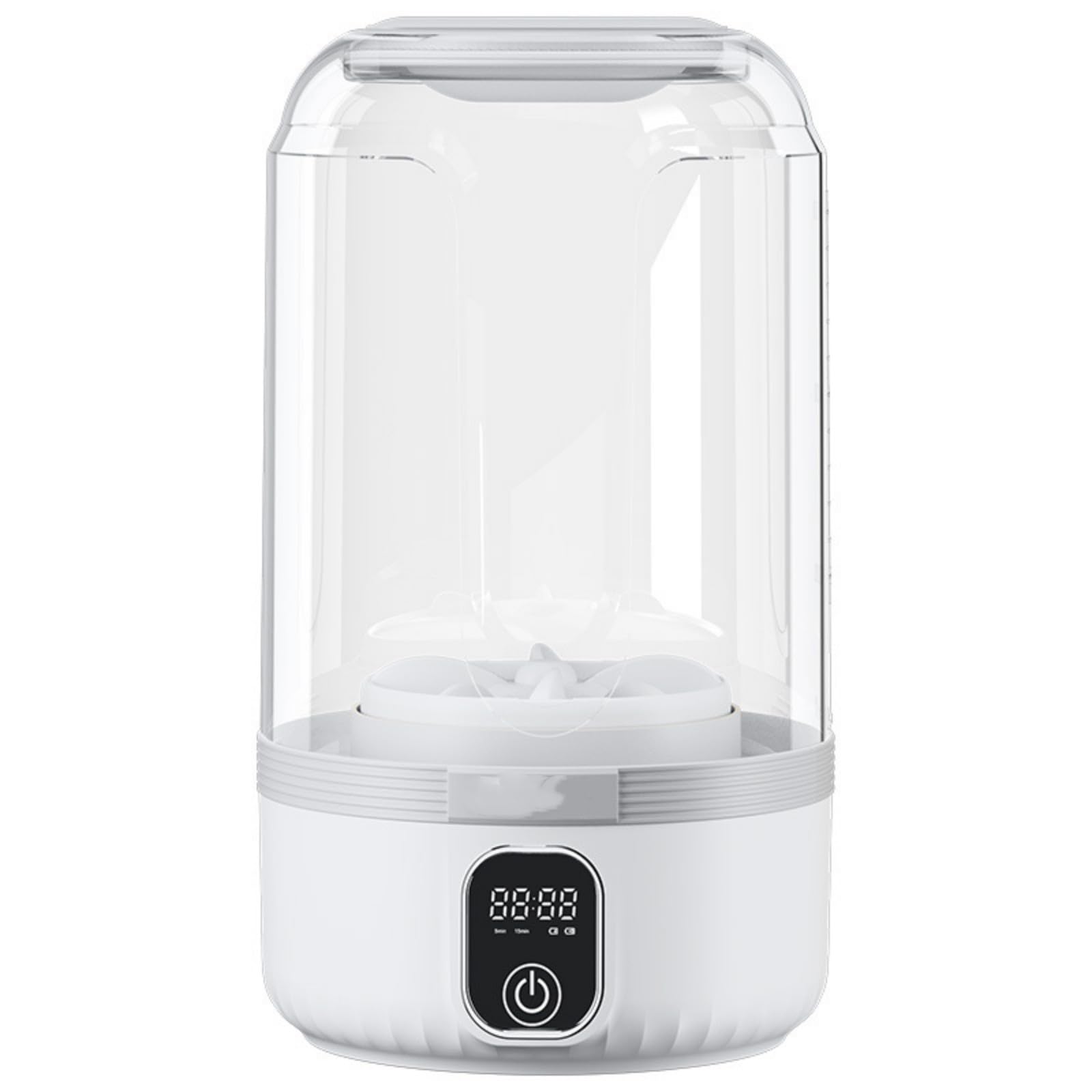 Buxuaaaa Cordless Miniature Laundry Machine Powerful Motor Lightweight Washer for Underwear Socks Small Garments Washing Machine Rechargeable Cordless Small Washing