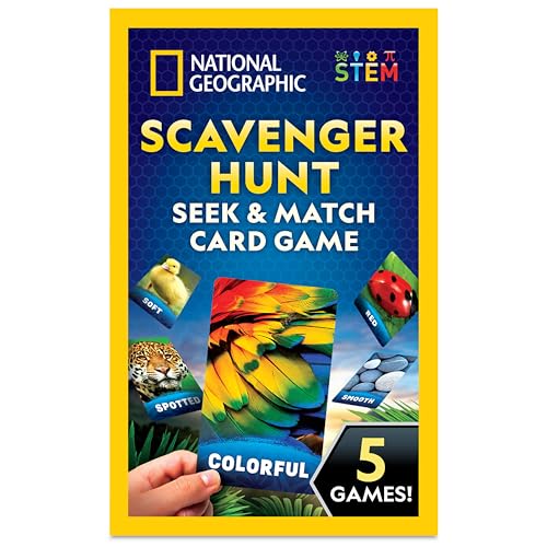 National Geographic Scavenger Hunt Game