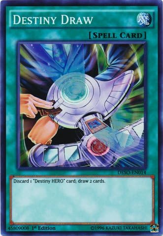 YU-GI-OH! - Destiny Draw (DESO-EN014) - Destiny Soldiers - 1ª Edición - Super Rare