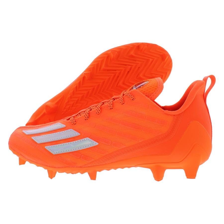 adidas Adizero Cleats Mens Shoes Size 8.5, Color: Team Solar Orange/Silver Metallic/Core Black4