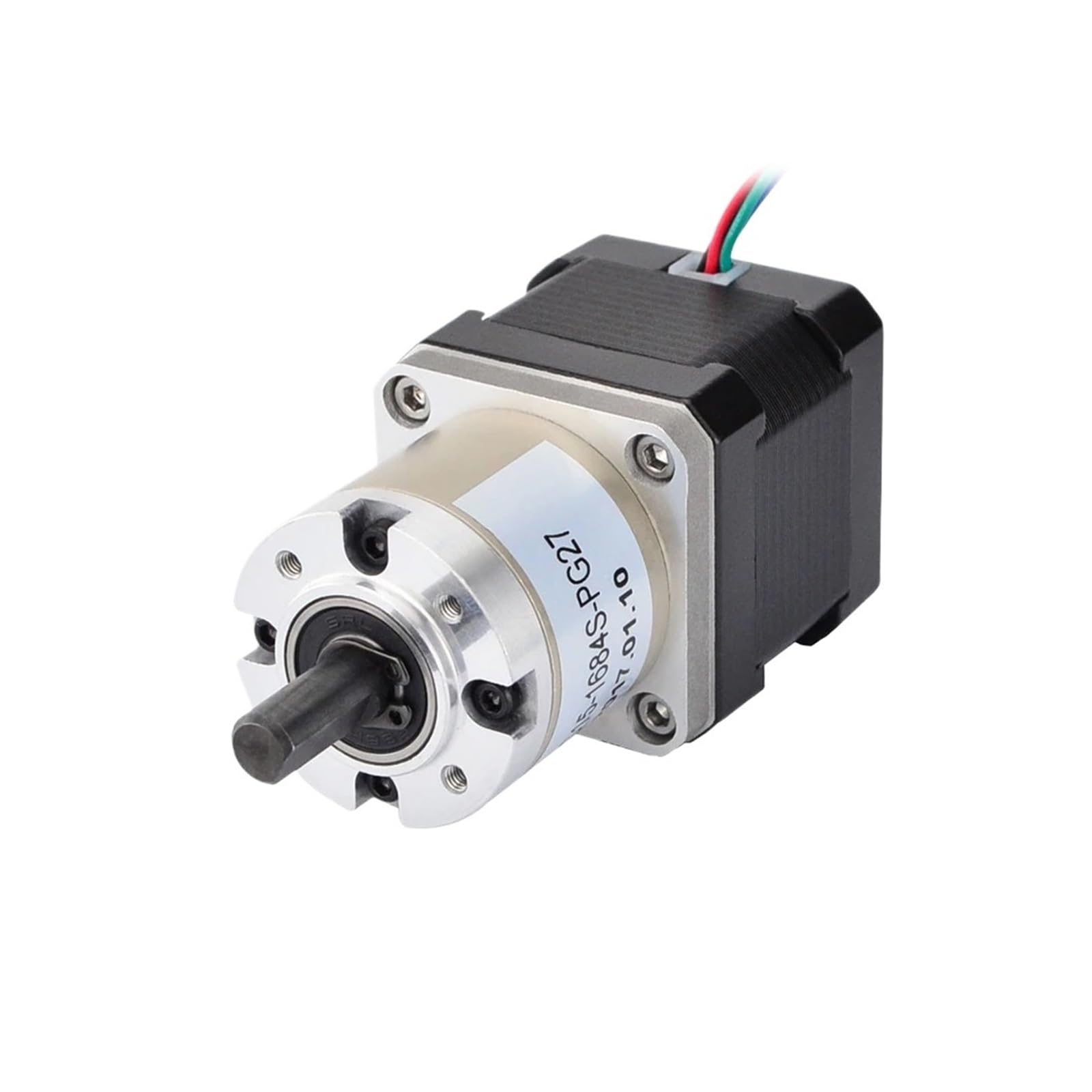 MGIMGFKZD Stepper Motor Nema 17 Stepper Motor 27:1 Planetary Gearbox 4-Lead 42 Motor Extruder Gear Stepper 1.68A