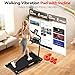 Lysole 4 in 1 Walking Vibration Pad with 6% Incline,12 km/h Treadmills for Home, Foldable Incline Treadmill with App Compatible, with Remote Control