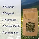 Gebrüder Goller 25kg Grascobs als Pferdefutter - Staubfreier Heuersatz mit natürlichen Inhaltsstoffen & hohem Rohfaseranteil - Futterpellets schonend Warmluftgetrocknet - direkt aus Bayern