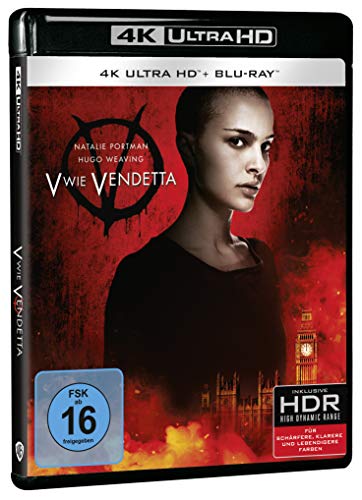 V wie Vendetta – 4K Blu-ray (UHD + Blu-ray Disc)