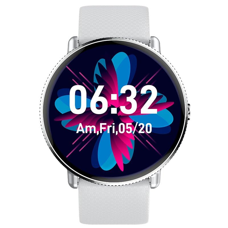 Cool AMOLED Forever Silikonowy wyświetlacz Smartwatch (Połączenia, Zdrowie, Sport), Szary, Grande, Nowoczesny