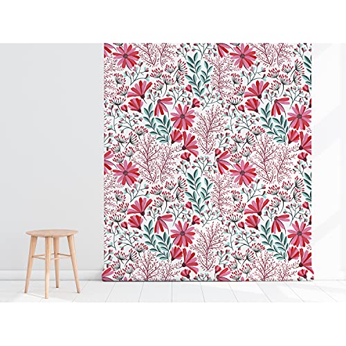 Stickers Muraux Grand Format 312x219 cm pour Masquer les Défauts de Murs