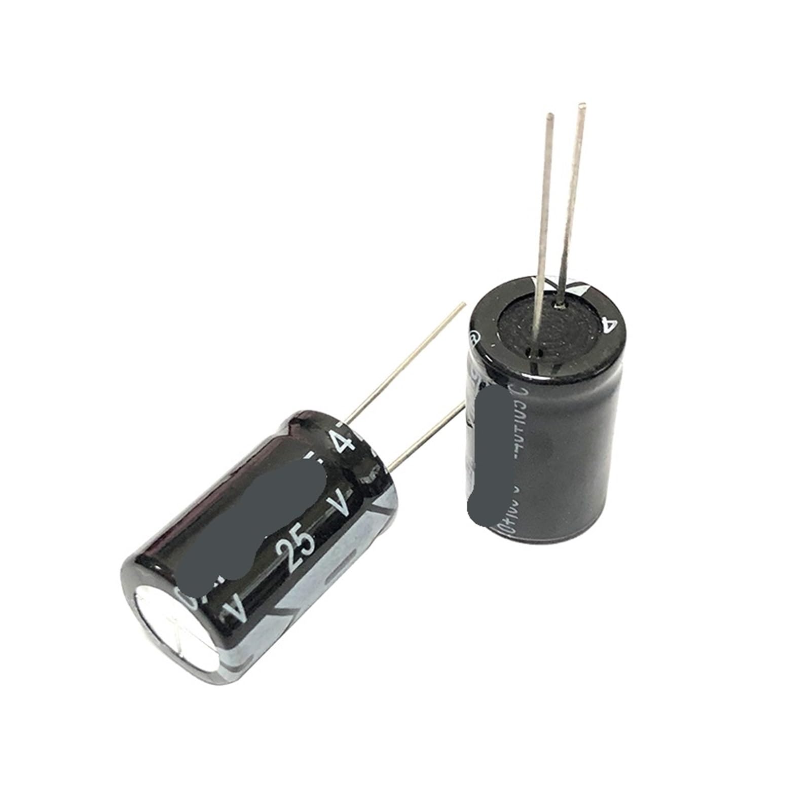 Condensateur électrolytique 25V 68uF de type radial pour circuit imprimé (50 pièces)