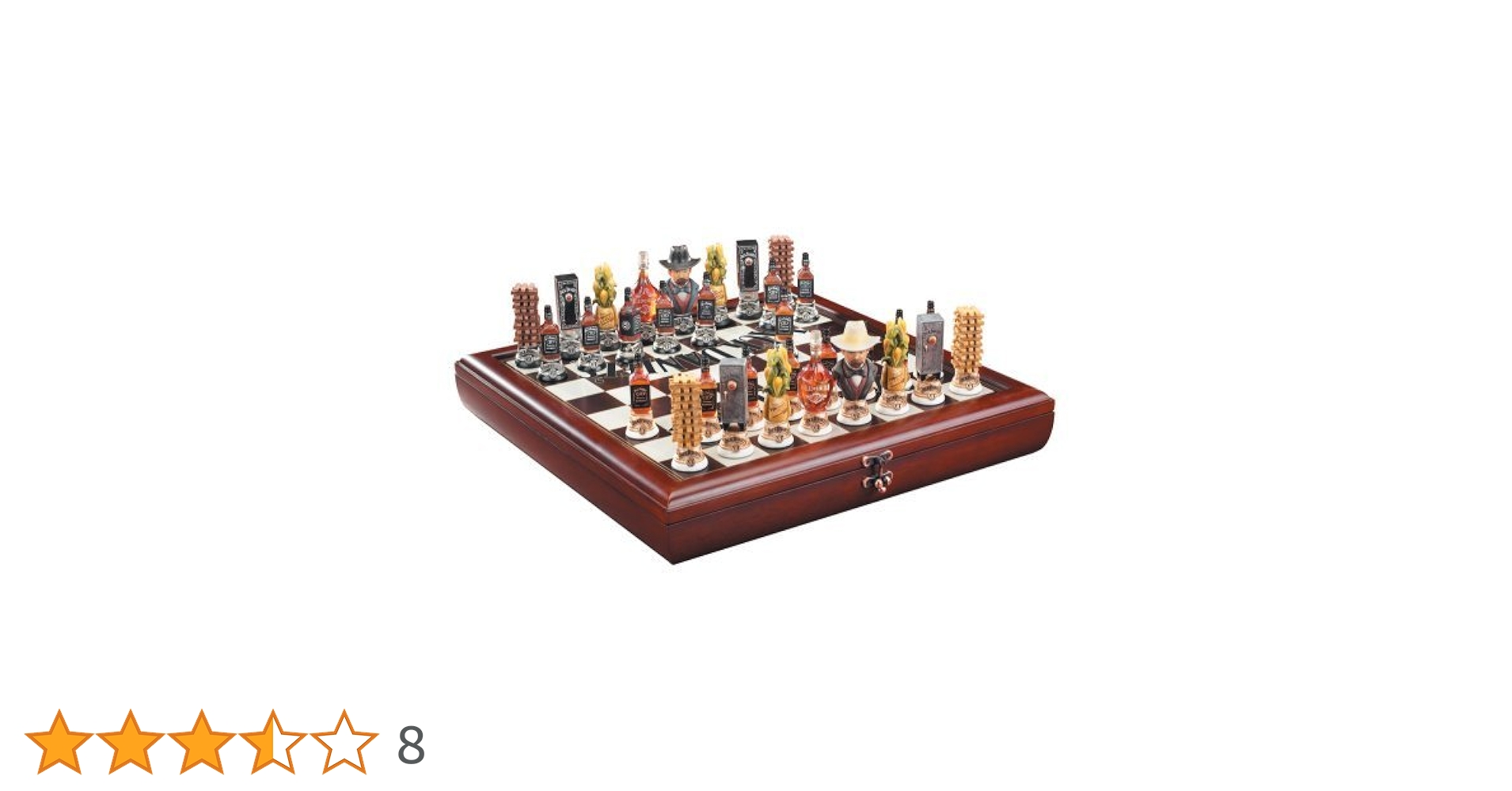 Amazon | Jack Daniel's Chess Set by M. Cornell | チェス