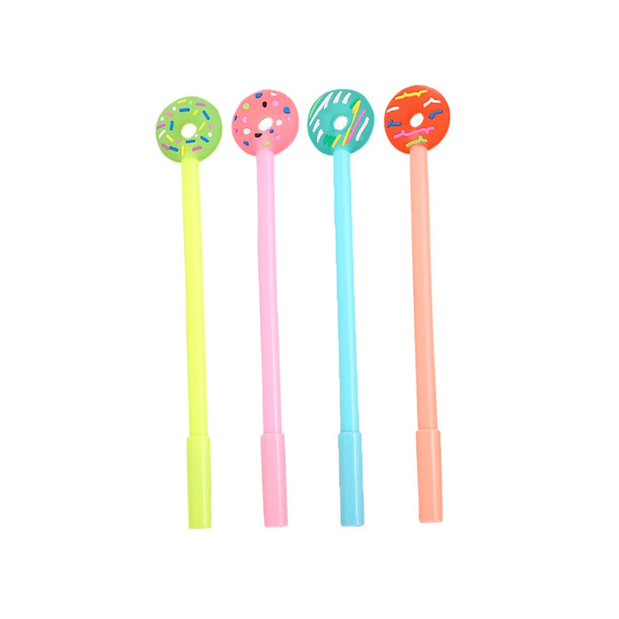 2 Ensembles Stylos Gel À Dessin Donut Ensemble De Stylos Créatifs Pour Scolaires Et Bureaux Pour Écrire Dessiner Et Diy 20 Pièces * 2