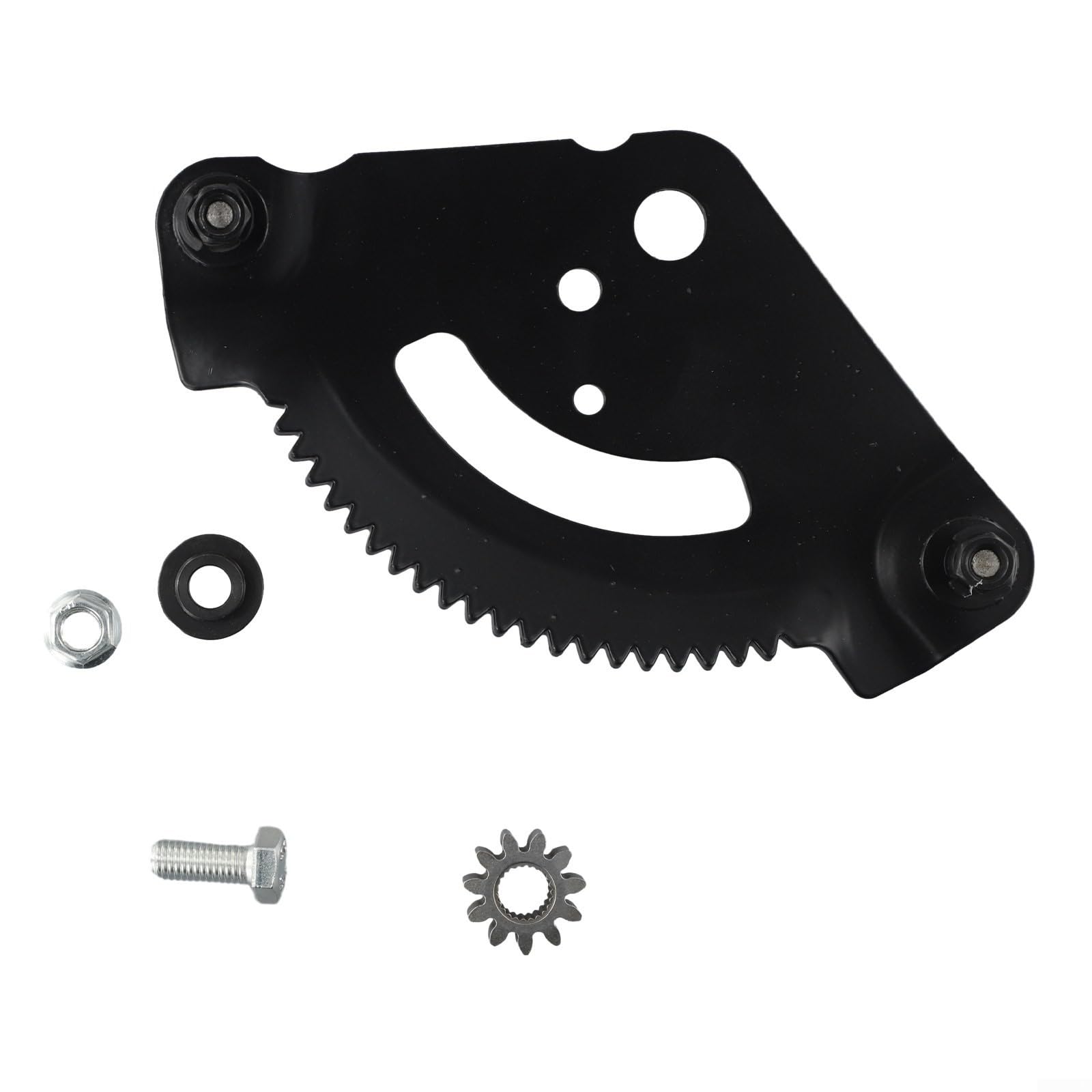Plaque de direction et pignon pour 7171550F 7171550 7171550 7171554 Pièces de rechange en métal compatibles pour 717 1550F avec matériel de montage